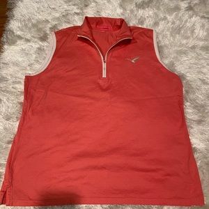 Peter Millar sleeveless golf shirt